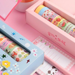 Washi kèm giấy note hộp to