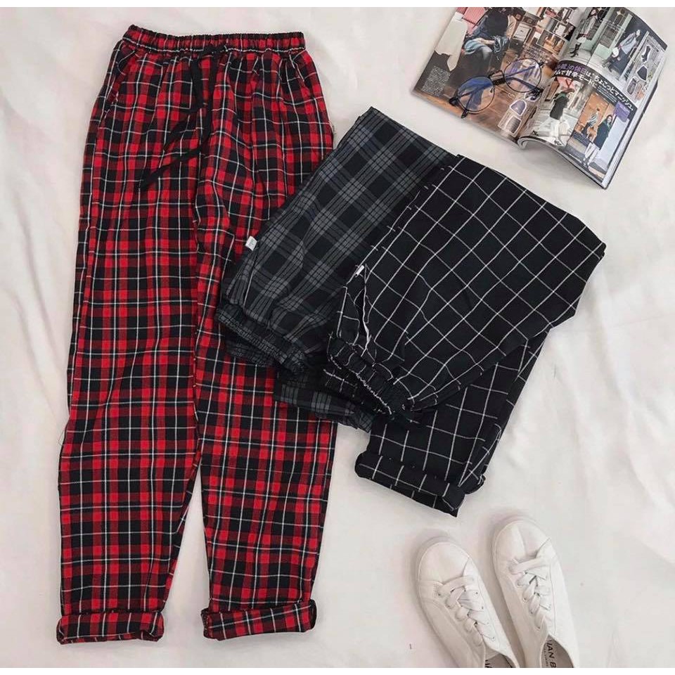 Quần CARO UNISEX - XANH ĐEN | BigBuy360 - bigbuy360.vn