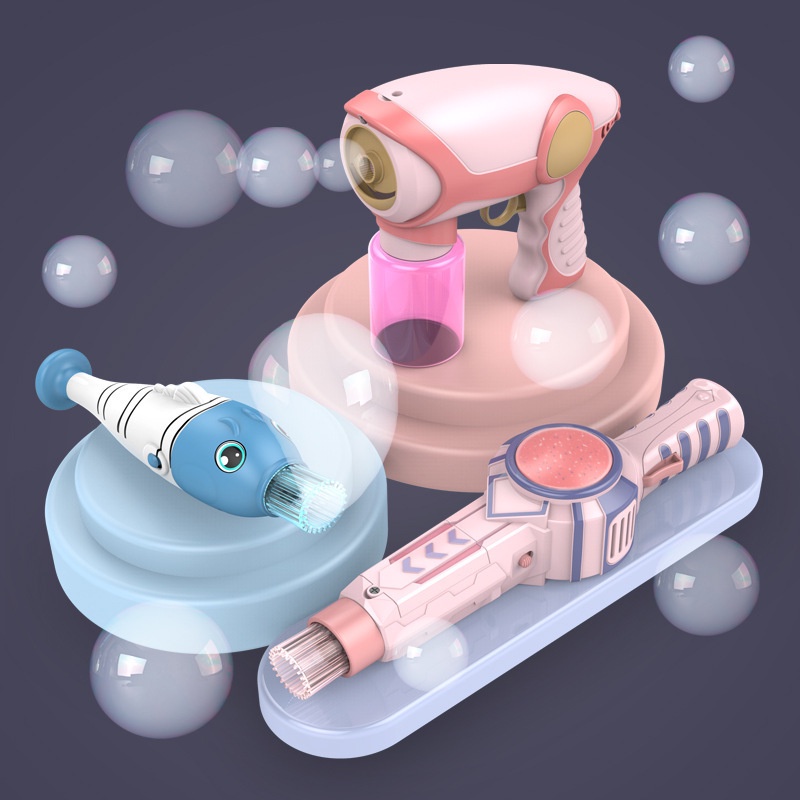 Máy thổi bong bóng tung hứng hình cá, thanh kiếm thân thiện RedTech.