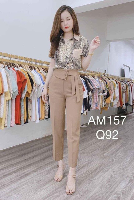 [Xả Kho] Quần Baggy 3 Cúc Cạp 9 tấc Siêu Xinh | BigBuy360 - bigbuy360.vn