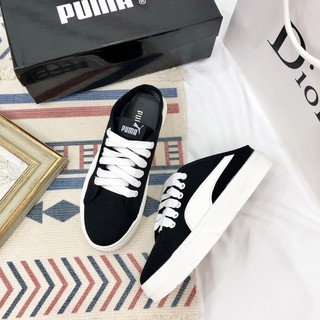Sục thể thao puma pha viền kẻ fullbox