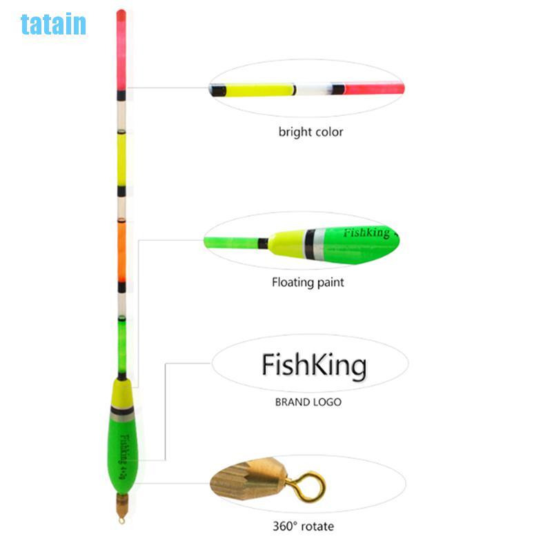 [TA]  Fishing Float Fir Floats 5Pcs/Lot Float 5/6/7/8g Mix Color For Carp Fishing  CZ