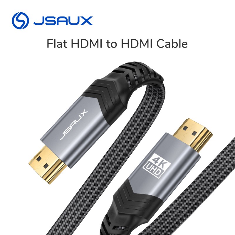 Dây Cáp JSAUX Hdmi 4k (2M) Tốc Độ Cao (4K 60hz) Hỗ Trợ 3d 4k Hdr 2160p 1080p Hdcp 2.2