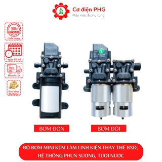 Máy bơm mini phun sương chuyên dùng phun thuốc, tưới cây, tưới lan, làm mát | KTM, BOSS, SINLEADER