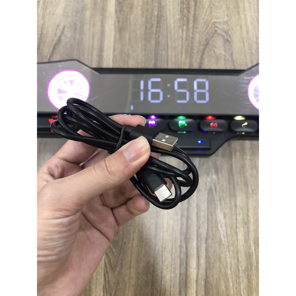Loa để bàn E-Dra EGS01W - LED RGB, Công suất 20W