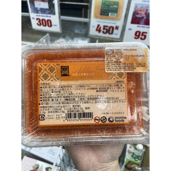 Trứng cá chuồn, trứng tôm