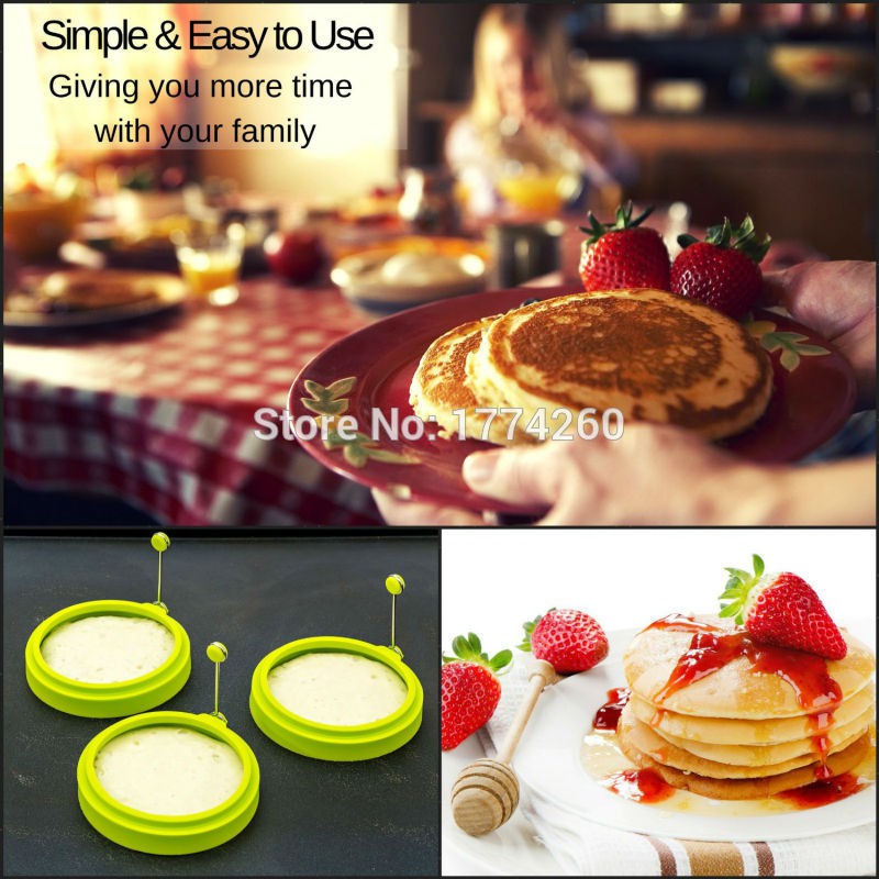 Khuôn Đổ Trứng Walfos Bằng Silicon Hình Vòng Nhẫn Chống Dính Đảm Bảo An Toàn Thực Phẩm 100%