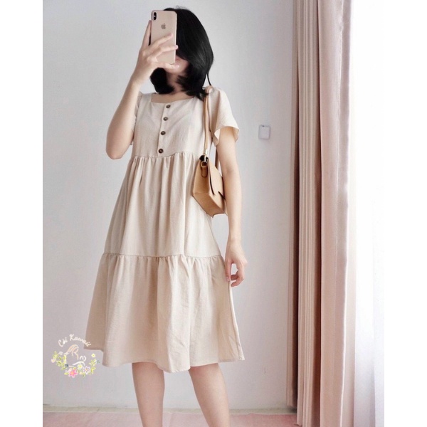 Đầm váy bầu ♥ suông, thiết kế công sở đẹp, trẻ trung, thời trang, phù hợp đi làm - dự tiệc - đi chơi