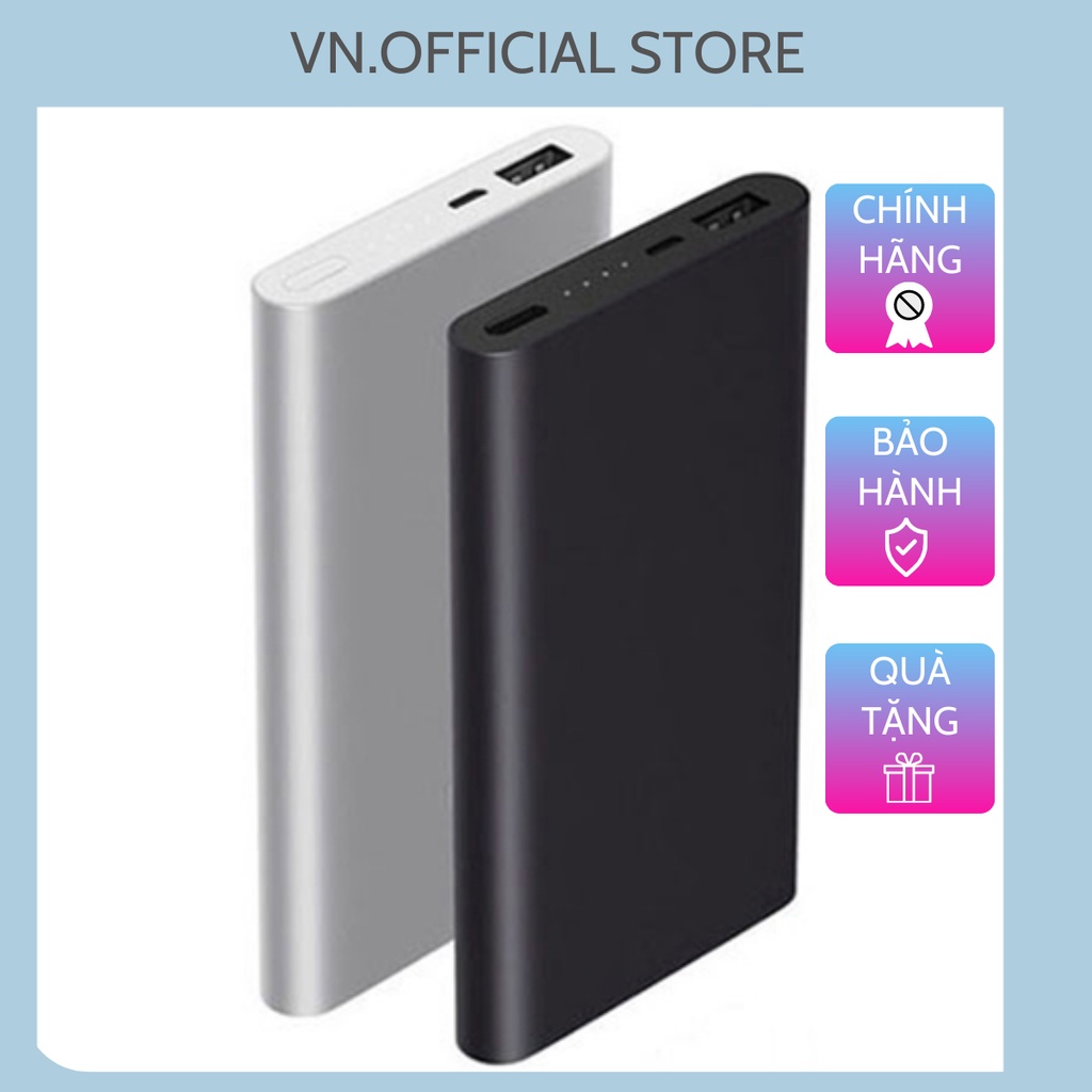 Sạc Dự Phòng Xiaomi Gen 2 10000mAh Chuẩn Dung Lượng