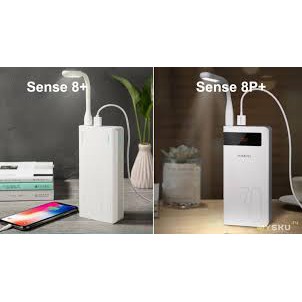 Sạc Dự Phòng Romoss Sense 8P 30000mah Màn Hình Led 3 Cổng Sạc Vào - BH 1 Năm