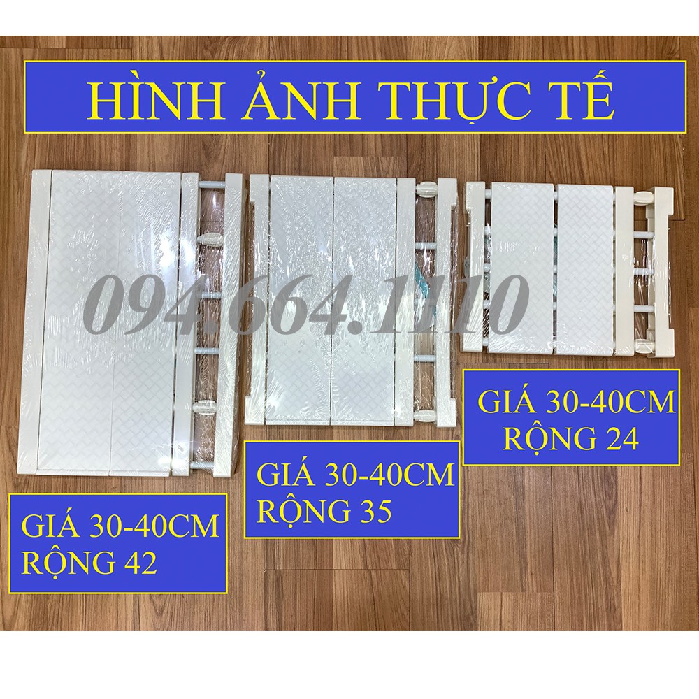 [Mã LIFE5510K giảm 10K đơn 20K] 1 miếng nhựa mua thêm để trên giá không khoan vít (HSN)