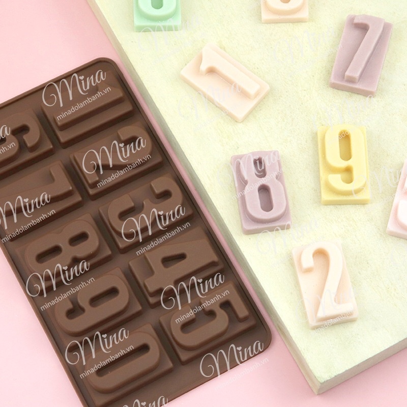 Khuôn Silicone hình Số