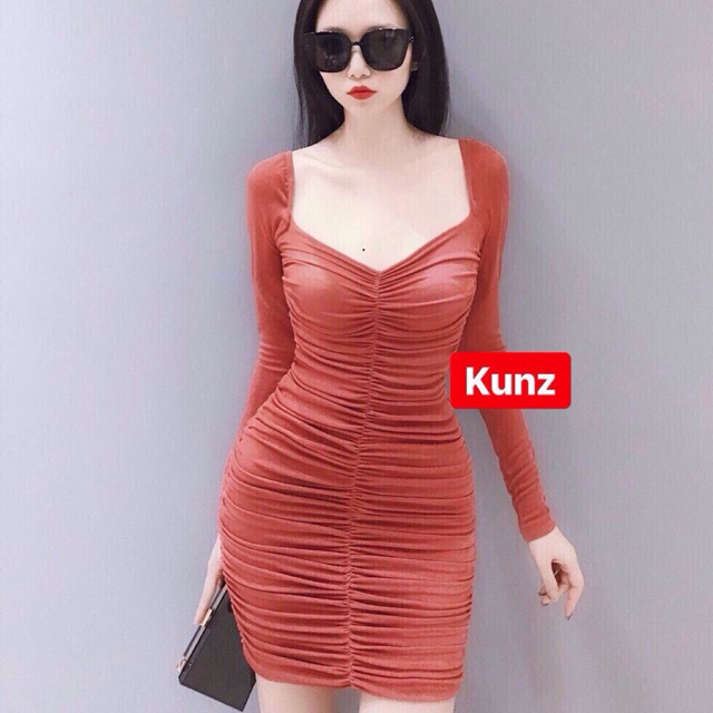 (Hot) Váy body mặc 2 kiểu