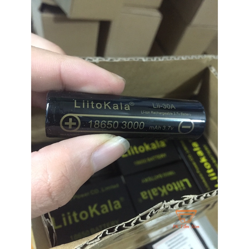 Pin sạc 18650 LiitoKala lii-30A 3000mAh