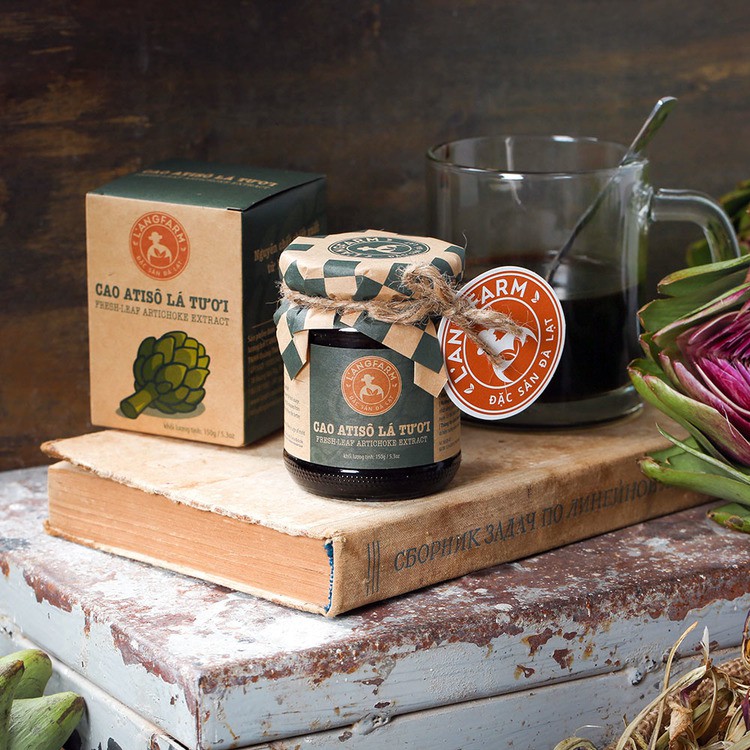 [Mã GROSALEHOT giảm 8% đơn 250K] Cao atiso lá tươi hộp 150gr Langfarm Đà Lạt | BigBuy360 - bigbuy360.vn