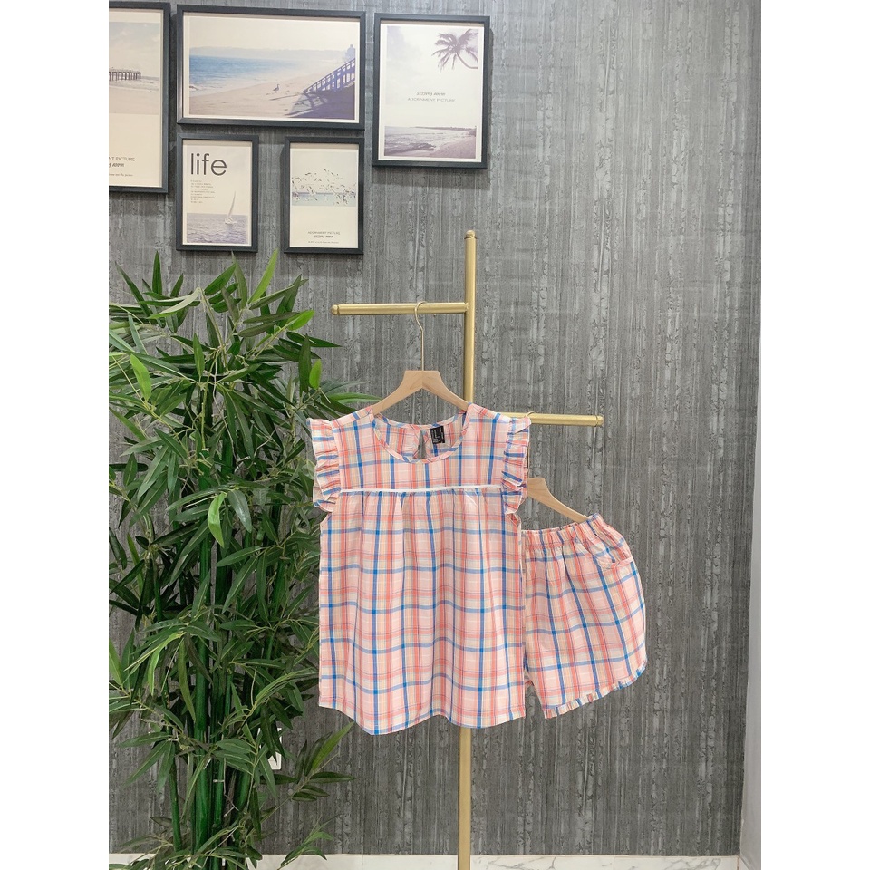 Đồ bộ mặc nhà nữ, bộ ngủ chất kate đẹp