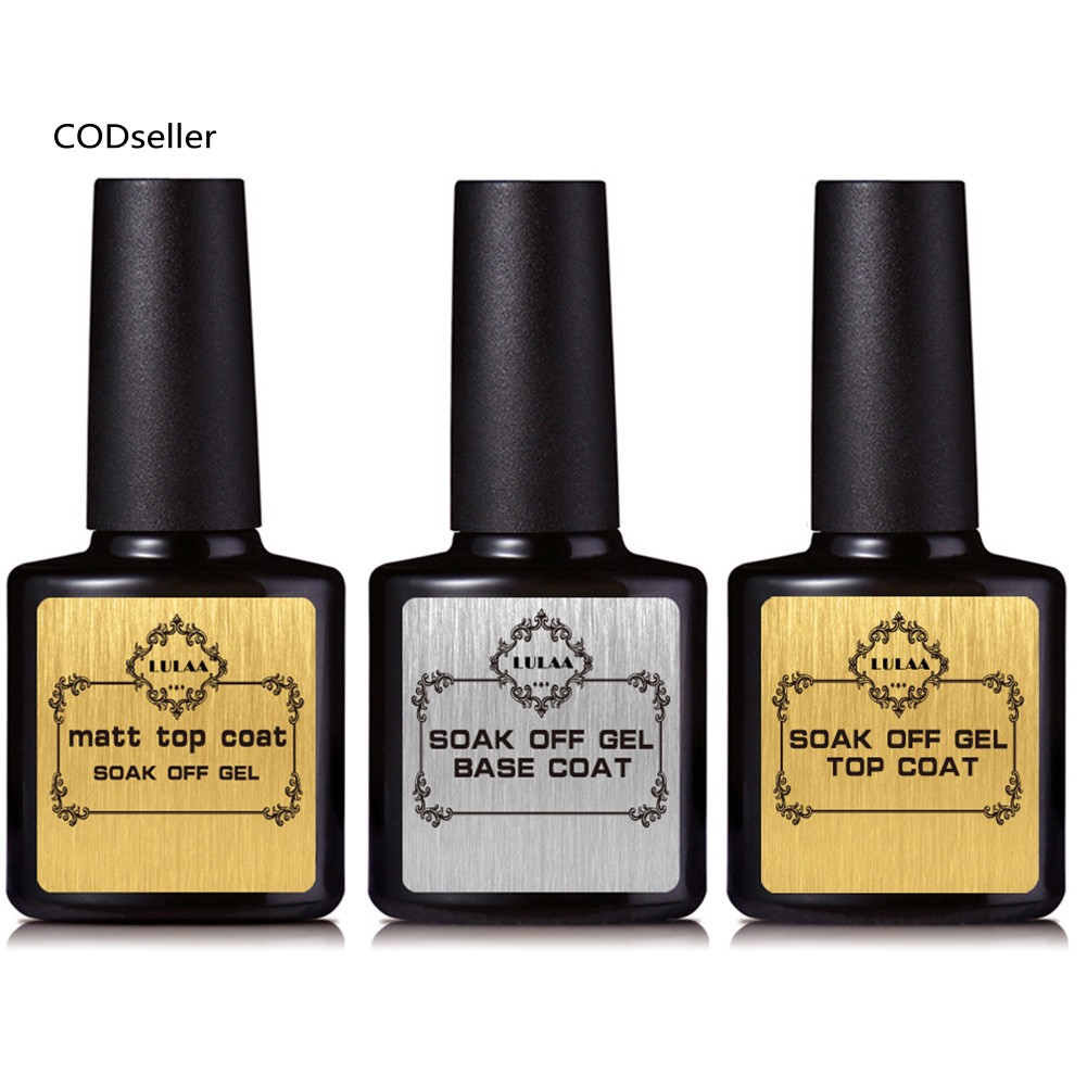 Gel sơn nền /sơn phủ 9ml giữ màu lâu trôi chuyên dụng làm móng