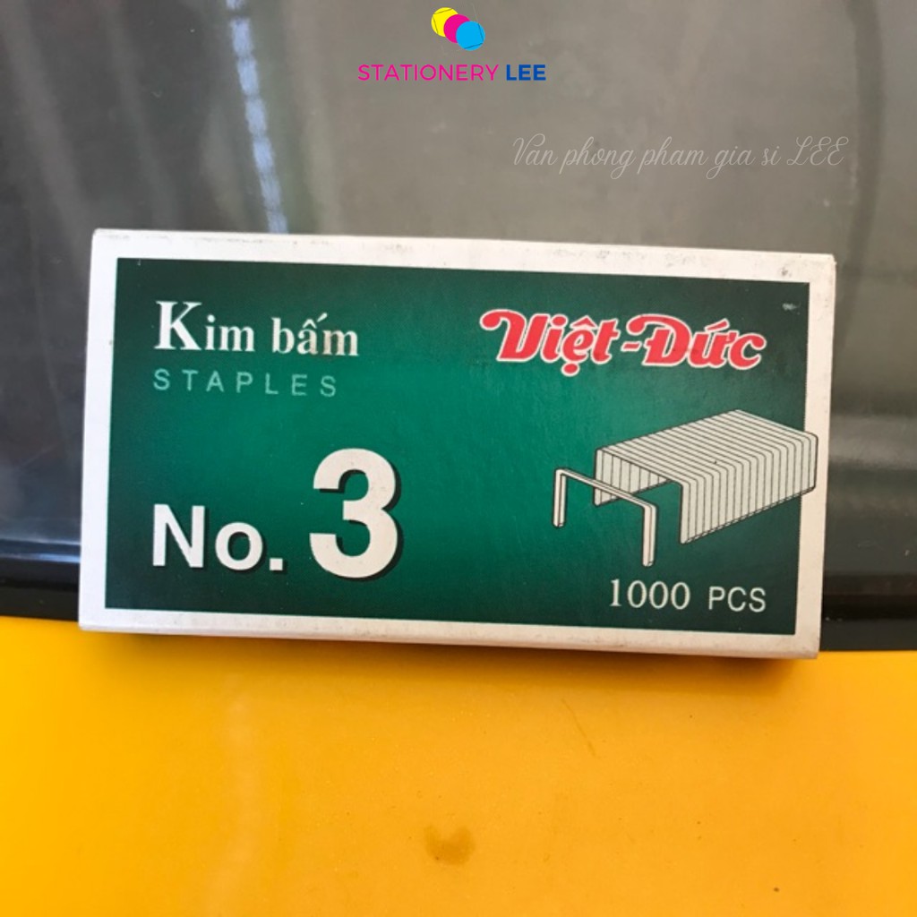 Hộp Ghim/Kim Bấm Số 3 Việt Đức - Gim To