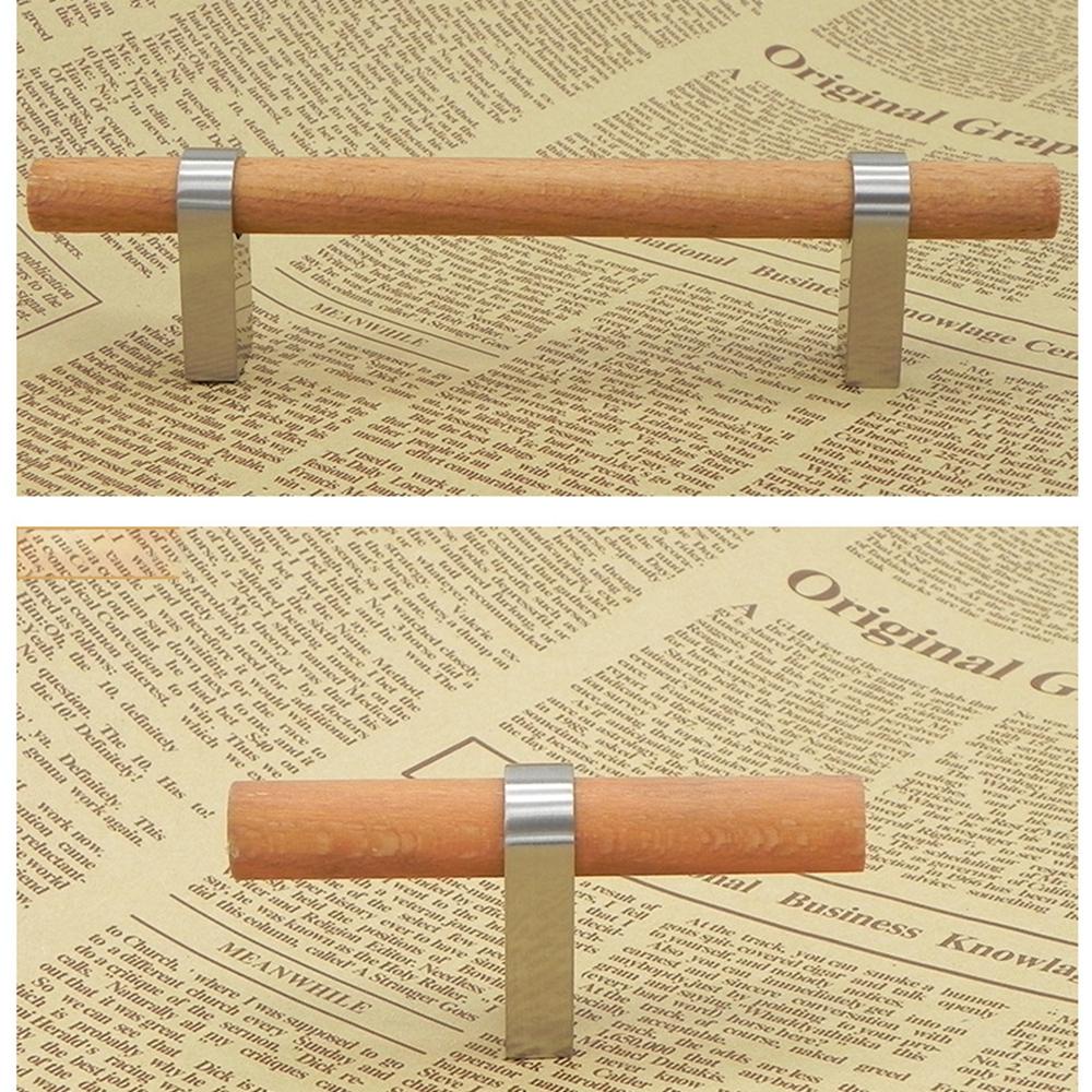 Tay Cầm Nội Thất Trang Trí Nội Thất|Tay Nắm Cửa Tủ Quần Áo Bằng Gỗ 96mm