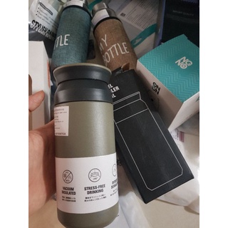Bình nước giữ nhiệt thép không gỉ cao cấp 350ml 400ml 500ml