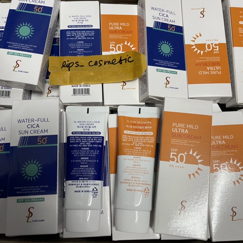 Kem Chống Nắng Lạnh Ngừa Mụn SL Water-Full CiCa Sun Cream SPF 50+ PA++++ 60ml