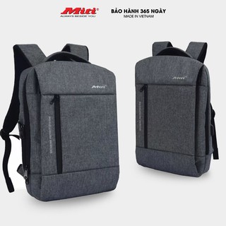 Balo Laptop MITI BL3741 Đi Học Công Sở Nam Nữ Ngăn Chứa Laptop 14inch Cực An Toàn