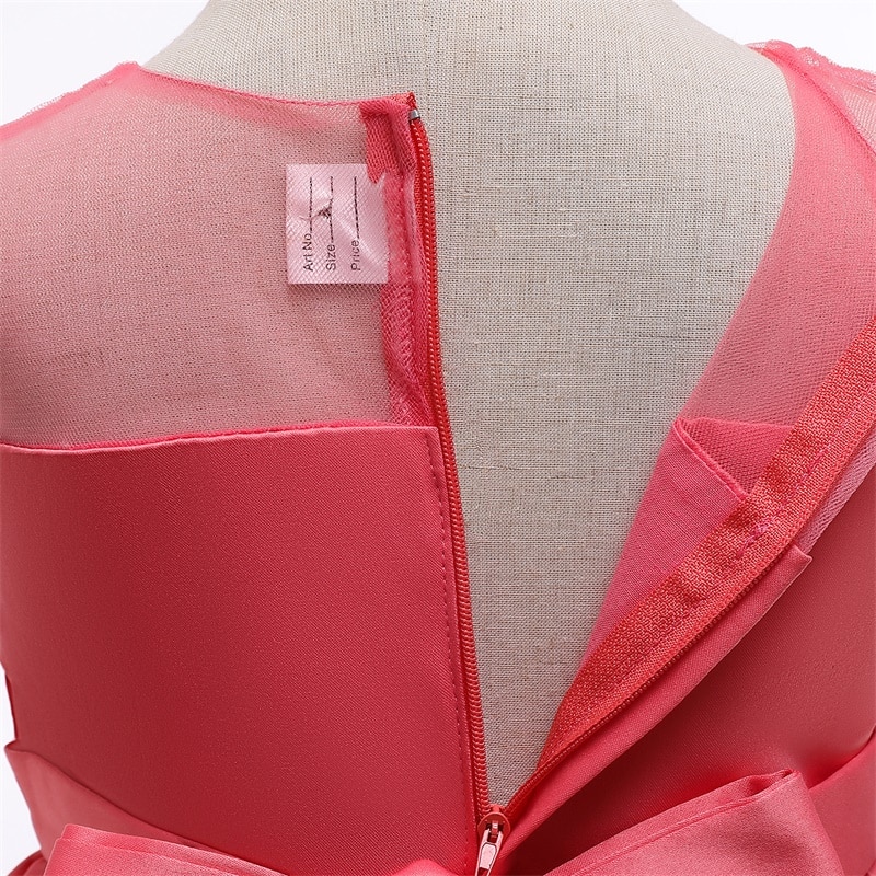 Đàm công chúa phong cách Giáng sinh đáng yêu hợp thời trang cho bé gái Children Girls New Years Clothing