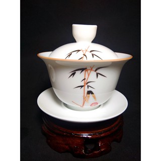 [CỔ NGHỆ THƯƠNG PHẨM] Chén Khải (loại to) mẫu Trúc