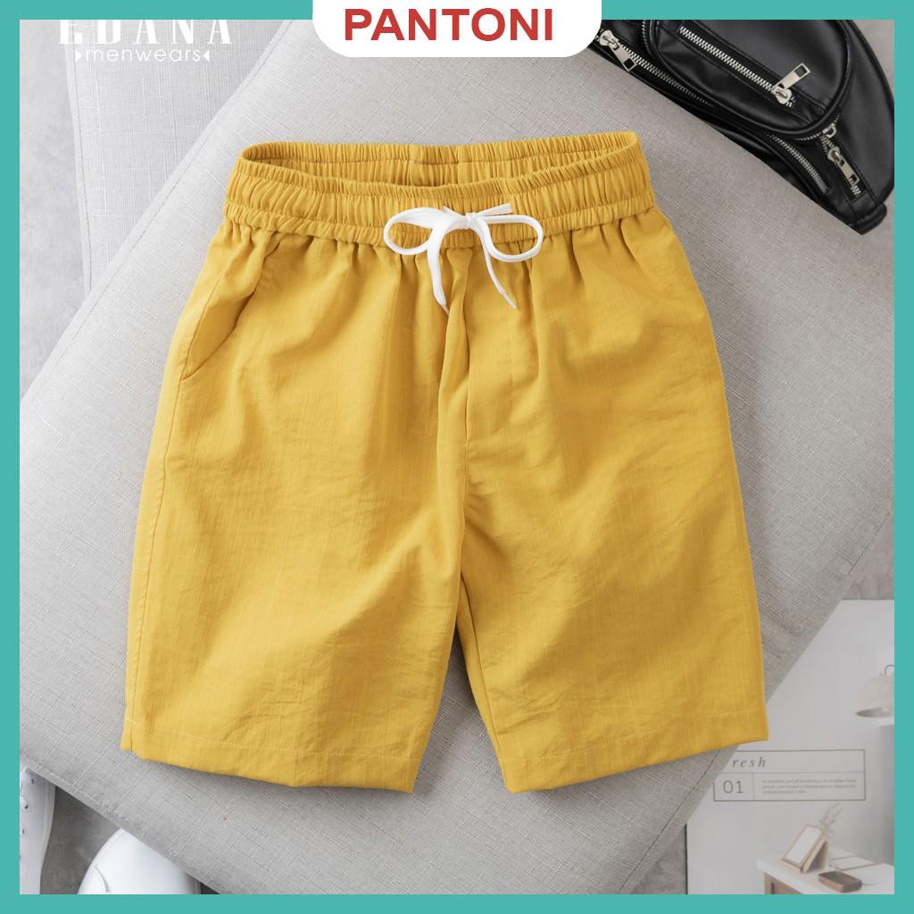 Quần short đùi nam chất liệu đũi lụa mềm mát | BigBuy360 - bigbuy360.vn