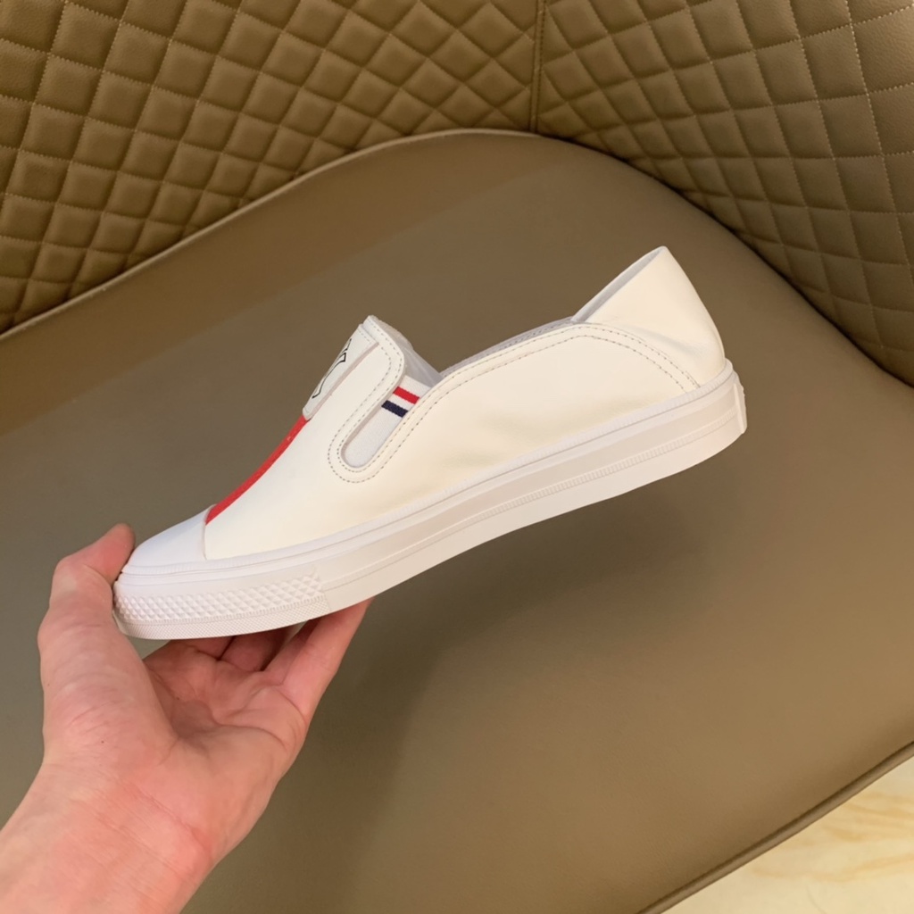 Giày Nam Lười Da Thật Cao Cấp GUCCI GG GC Phong Cách Retro, Tối Giản