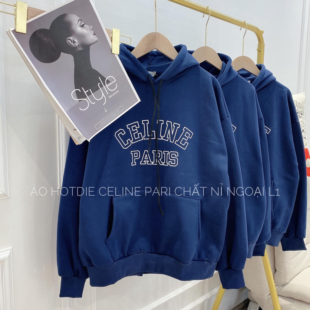 ÁO NỈ CELINE SIÊU HOTT SIÊU XINH,💖FREESHIP💖, freesize 2 màu xanh, đỏ | BigBuy360 - bigbuy360.vn