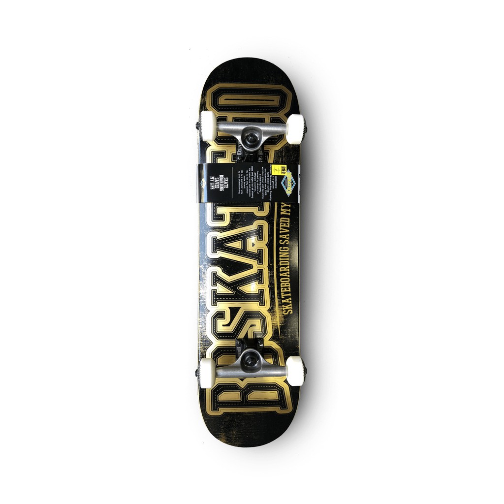 Ván Skateboard Chuyên Nghiệp Châu Âu - BDSKATECO COMPLETE RUSTIC GOLD 8.0