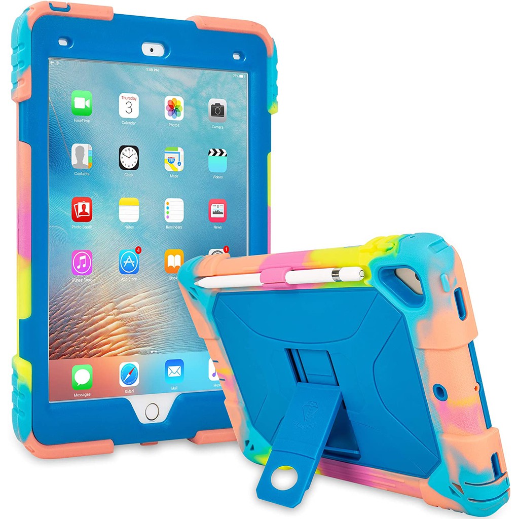 Ốp lưng ipad, Bao silicone ipad mẫu mới siêu bền chống sốc cực tốt Ipad Air 2 / Pro 9.7 / Gen 5 2017 / Gen 6 2018 | BigBuy360 - bigbuy360.vn