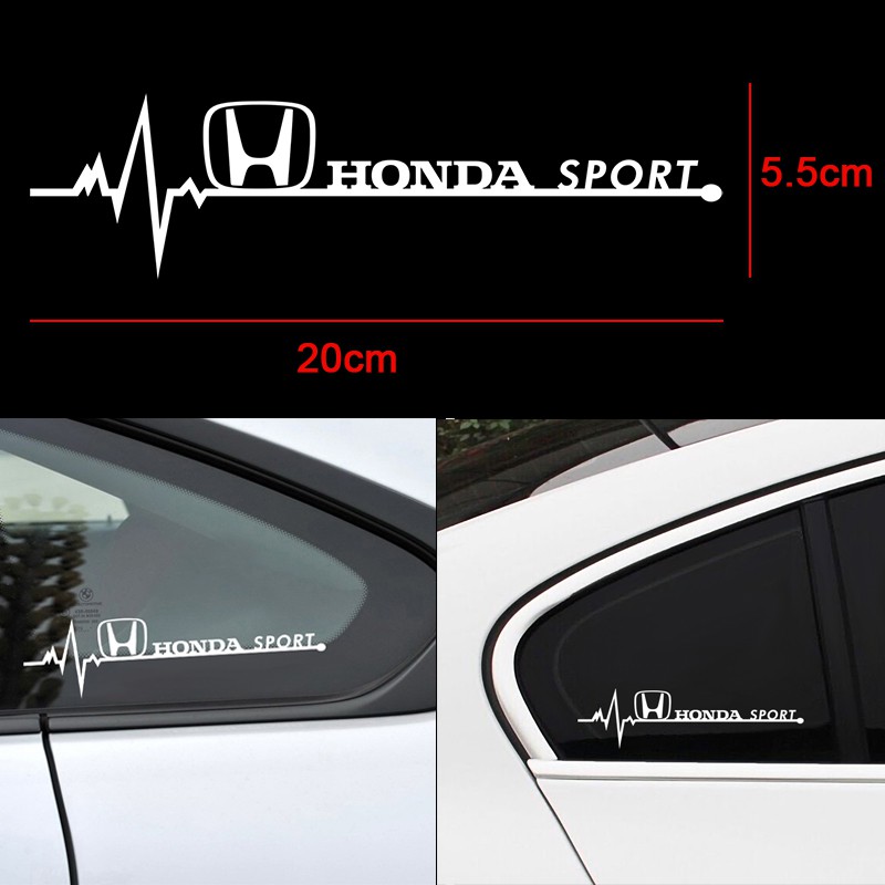 Bộ 2 Miếng Dán logo honda city mugen Trang Trí Cho Xe Hơi
