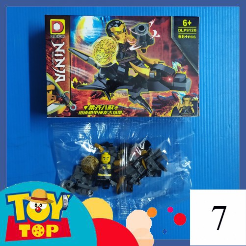 [Một hộp] Non - lego minifigures Ninjago season 13 xếp hình ninja suit đẹp DLP 9120