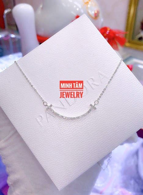 Dây chuyền Smile Iteawon bạc 925 cao cấp- Minh Tâm Jewelry