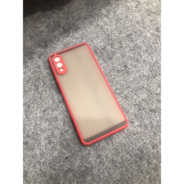Ốp lưng samsung A02 /M02 bảo vệ cam-viền màu silicon dẻo cao cấp
