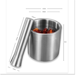 Chày + Cối Inox