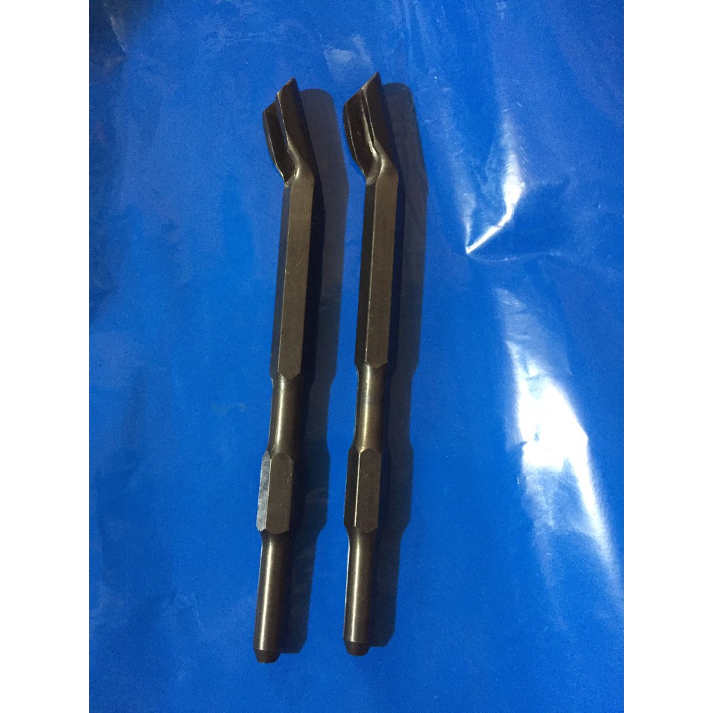 Mũi đục bê tông.Bộ 2 mũi đục vét 17mm cho máy chuyên đục, mũi đục vét