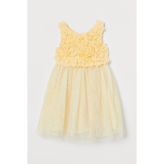 Váy công chúa vàng chính hãng H&M