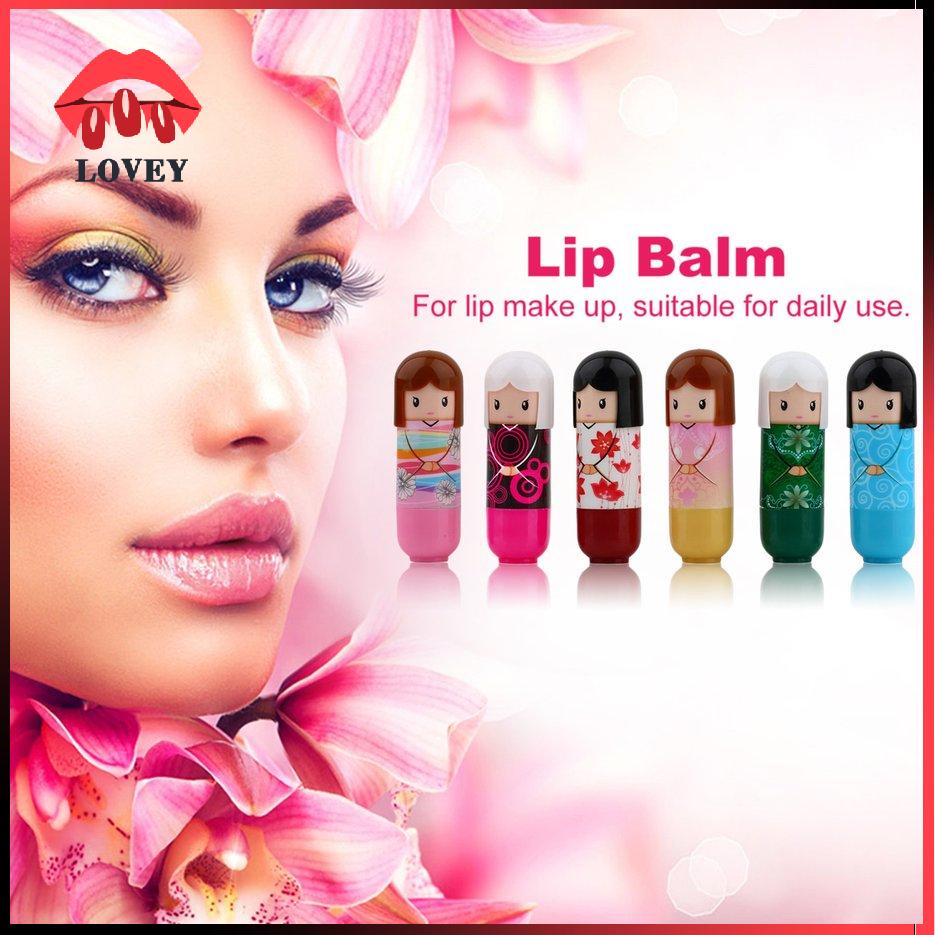 lovey★Lipstick Kimono Doll Cute Lovely Pattern Gift Lady Colorful Girl Lip Balm