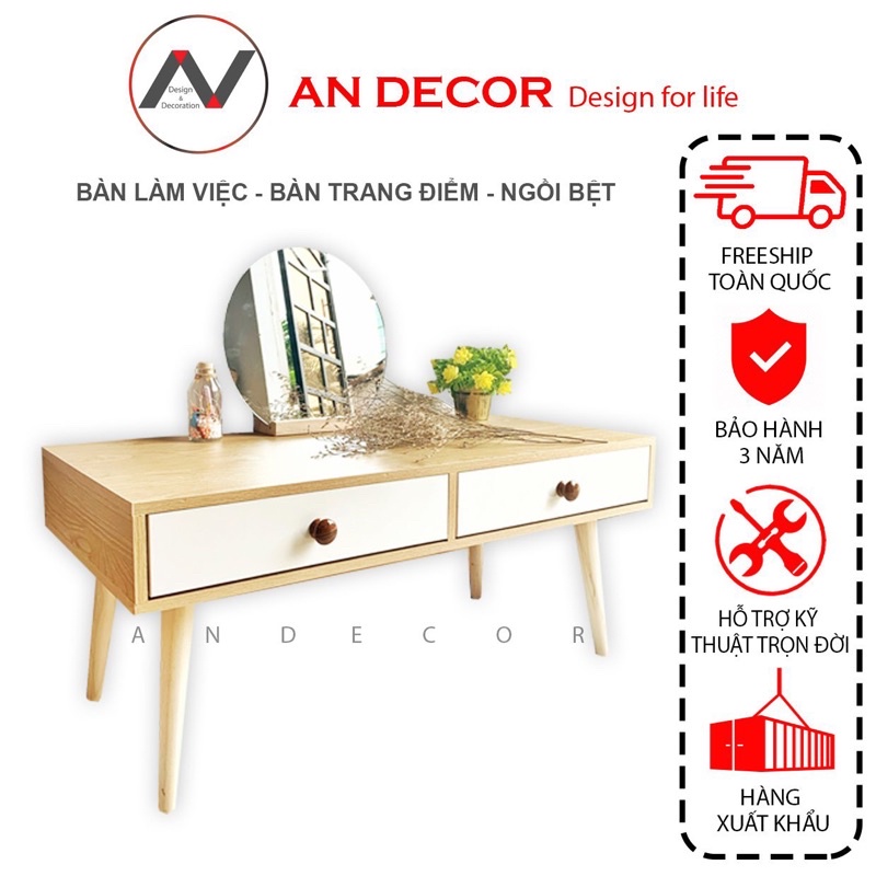[Mã LIFEBKA5 giảm 10% tối đa 1 Triệu đơn 500k] BÀN TRANG ĐIỂM / BÀN HỌC (ngồi bệt) - Sản Phẩm của xưởng nội thất An An