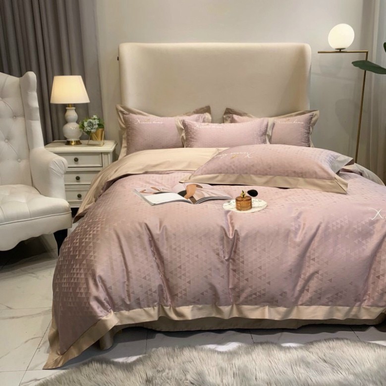 Bộ Chăn Ga Gối Lụa Tencel 100s Mẫu mới nhất họa tiết 3D - 4 món BST 3D Home