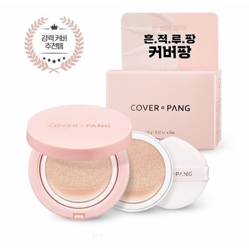 [gom sale 70%  - DATE 11-12/2022] Phấn nước APieu Cover Pang Glow Cushion SPF 45+