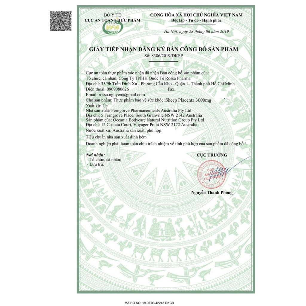 Viên uống nhau thai cừu Úc Sheep Placenta Nature's Gold 100 Viên - Đẹp da, mờ nám tàn nhang, tăng sinh lý nội tiết tố nữ