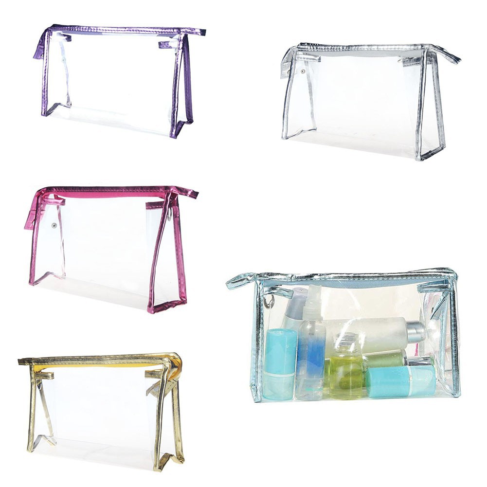 Túi đựng dụng cụ trang điểm chất PVC tiện dụng