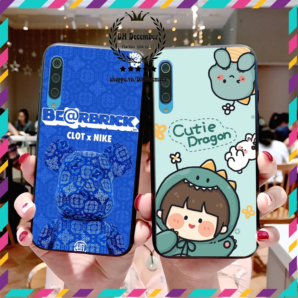 Ốp lưng Xiaomi MI 9 / MI 9 SE in hình 3D lucky, gấu Brick xinh xắn - KHÔNG NÊN BỎ LỠ