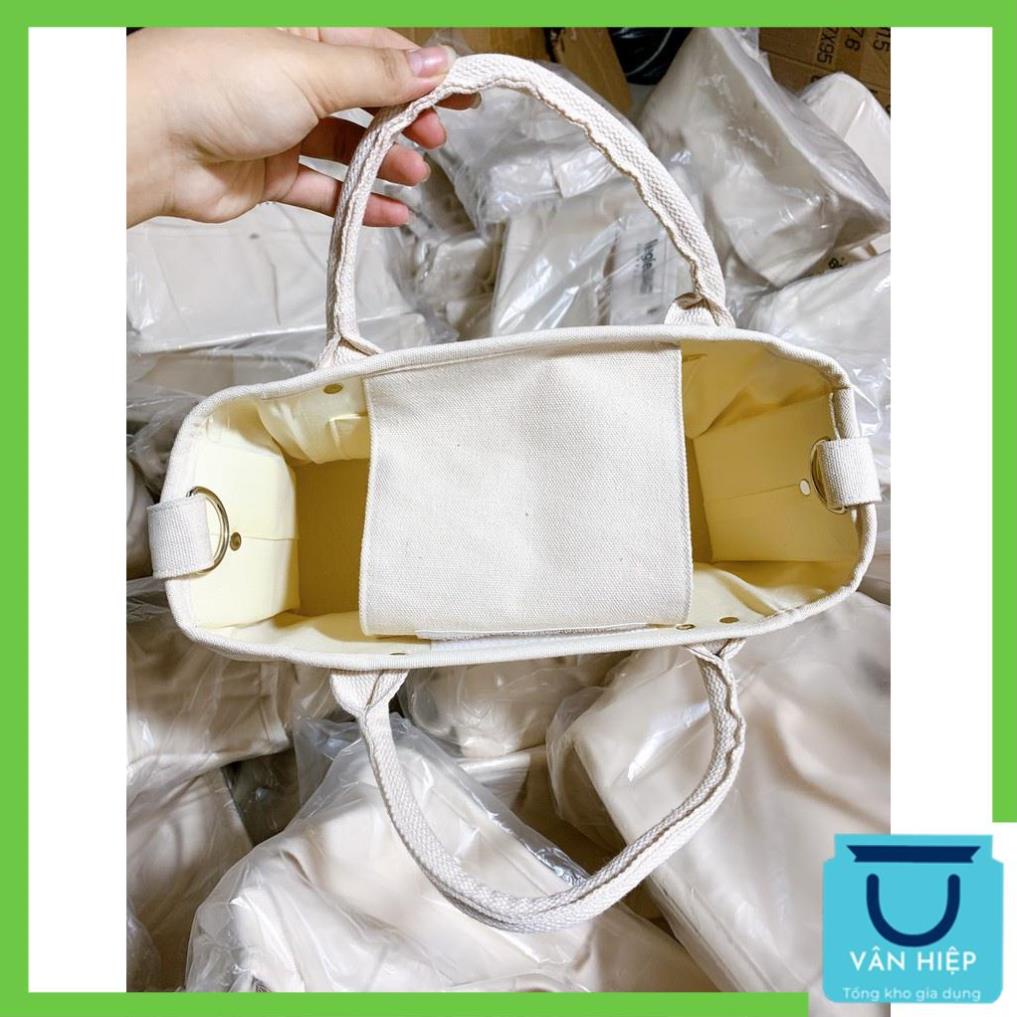 [LOẠI 1 Túi Xách Vải Bỉm Sữa Đa Năng VEGIEBAG Nữ nhiều ngăn Hàn Quốc Cao Cấp Cho Mẹ và Bé giá rẻ