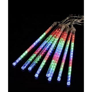 đèn led sao băng 8 ống 50cm ( nháy đuổi 2 chiều ) chống nước chạy LED 3D