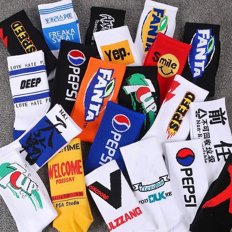 Vớ Thể Thao Ống Dài Khử Mùi Thời Trang Đường Phố Mùa Hè Cho Nam